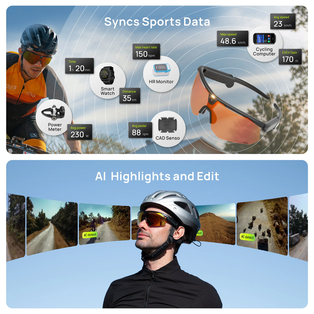 Vyron AI Camera Glasses