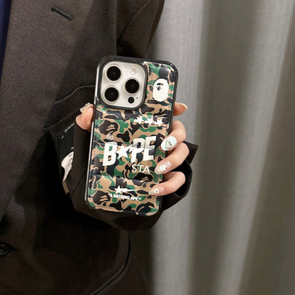 Jungle - Camo Leather Case