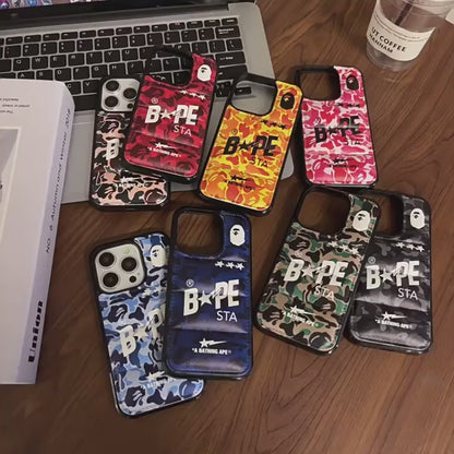 Jungle - Camo Leather Case